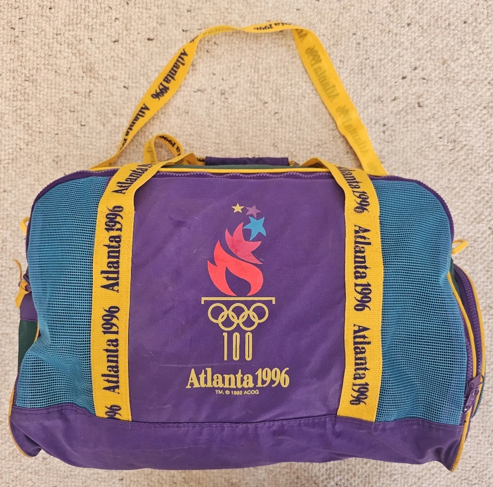 Atlanta 1996 Olympics Duffel Vintage